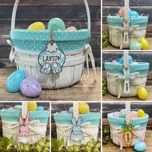 Personalized Easter Basket Tag